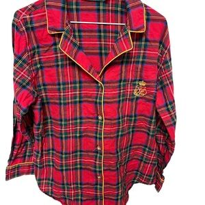 Ralph Lauren Red and Yellow Plaid Shirt
